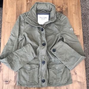 Abercrombie military style jacket